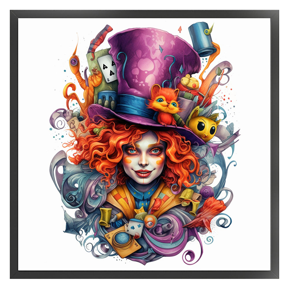 Alice - 11CT Stamped Cross Stitch 50*50CM