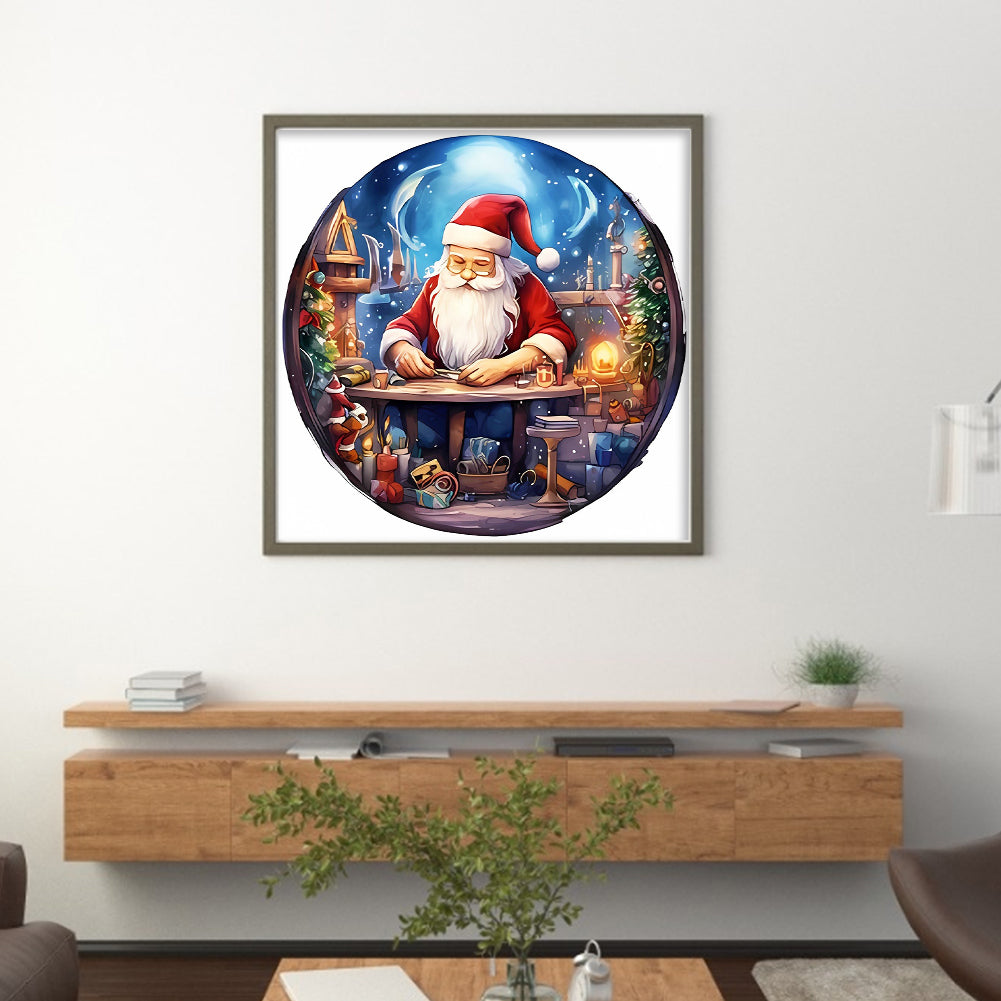 Santa Claus - 11CT Stamped Cross Stitch 50*50CM