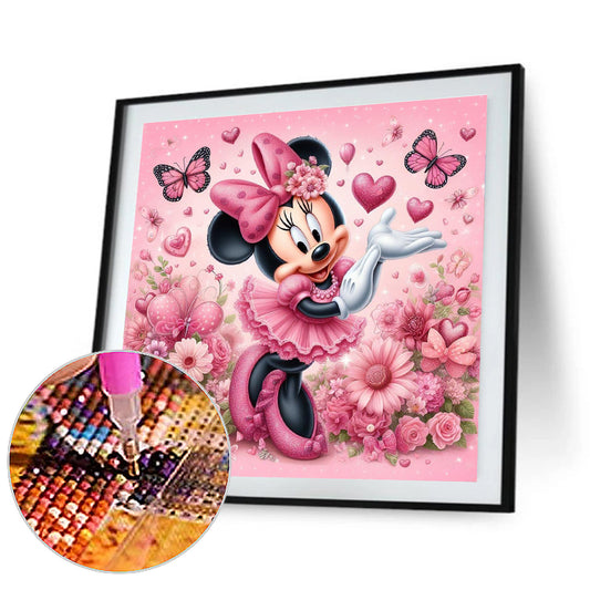 Minnie - Full Round Drill Diamond Painting 30*30CM