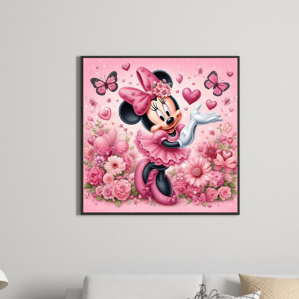 Minnie - Full Round Drill Diamond Painting 30*30CM