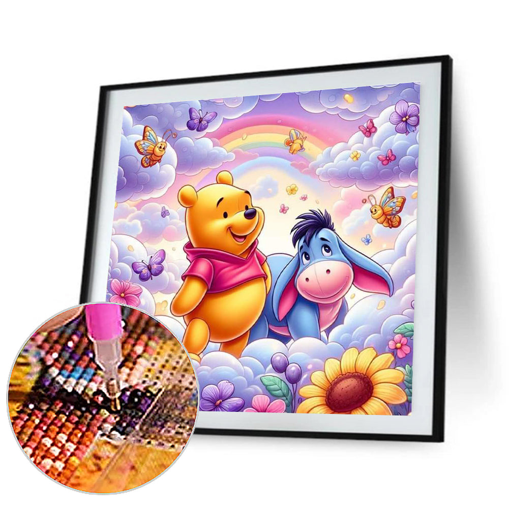 Winnie The Pooh And Friends - Full Round Drill Diamond Painting 30*30CM