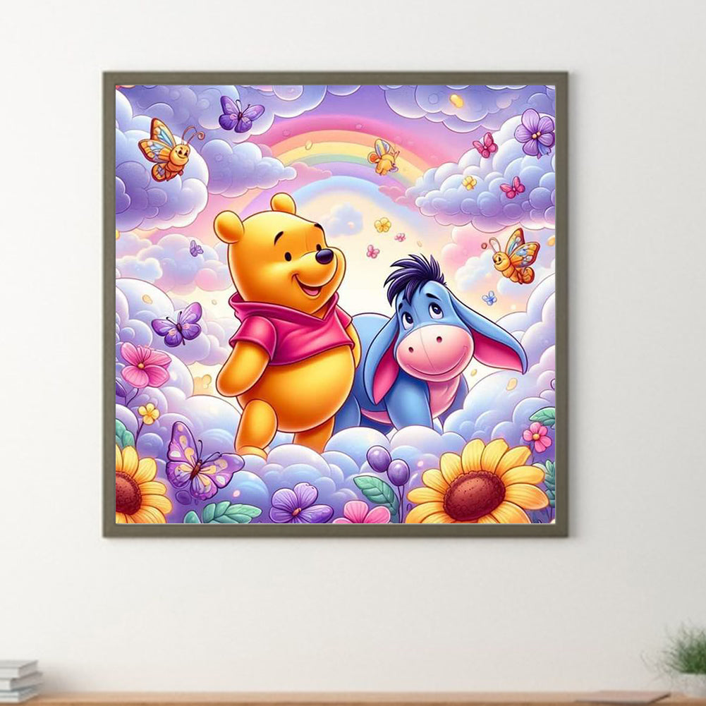 Winnie The Pooh And Friends - Full Round Drill Diamond Painting 30*30CM
