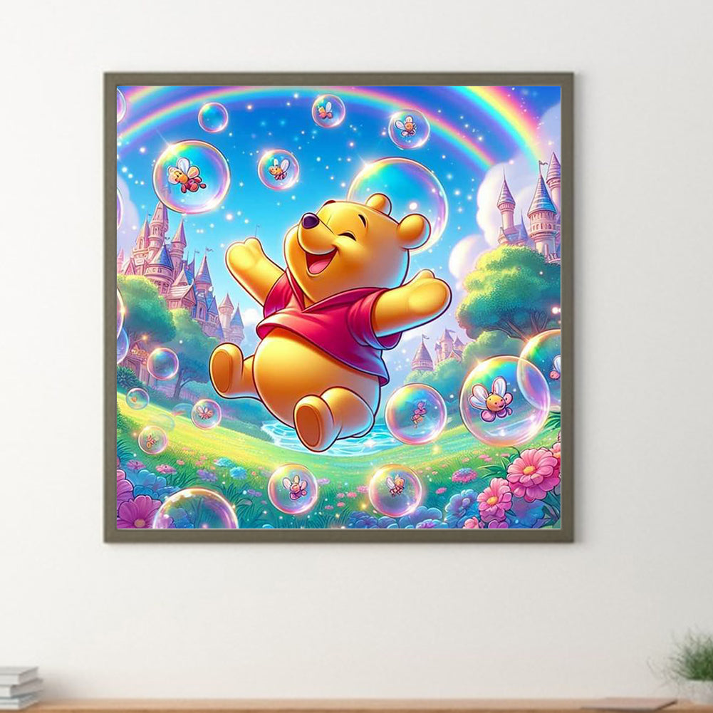 Winnie The Pooh - Full Round Drill Diamond Painting 30*30CM