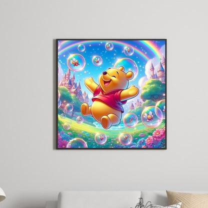 Winnie The Pooh - Full Round Drill Diamond Painting 30*30CM