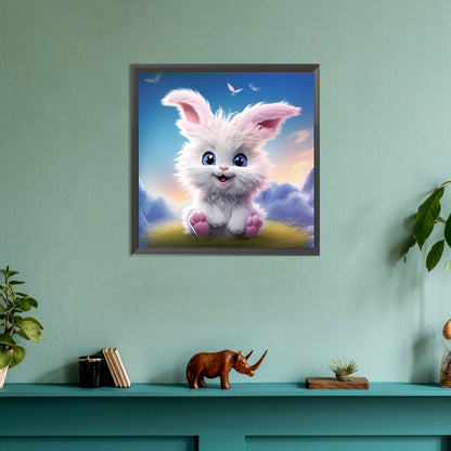 Rabbit - Full Round Drill Diamond Painting 30*30CM