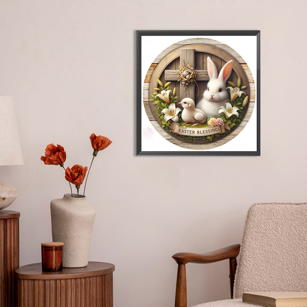 Easter - Full Round Drill Diamond Painting 30*30CM