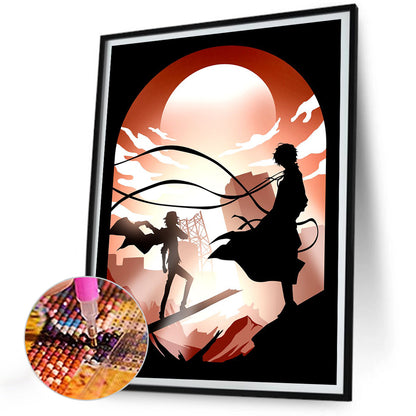 Osamu Dazai - Full Round Drill Diamond Painting 30*40CM