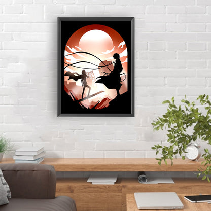 Osamu Dazai - Full Round Drill Diamond Painting 30*40CM