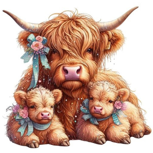 Yak - Full Round Drill Diamond Painting 30*30CM