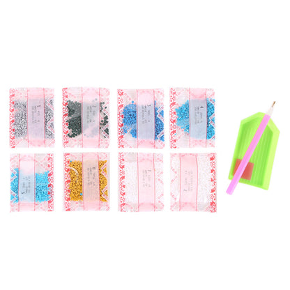 8 Pairs Double Sided Diamond Painting DIY Earring Making Kit for Women Girls (6)