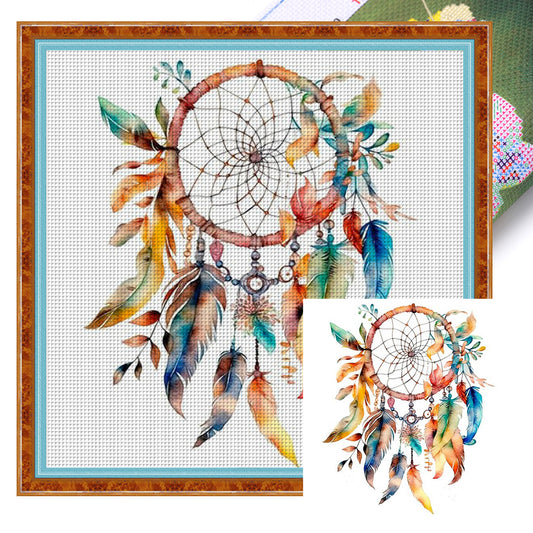 Dreamcatcher - 11CT Stamped Cross Stitch 50*50CM