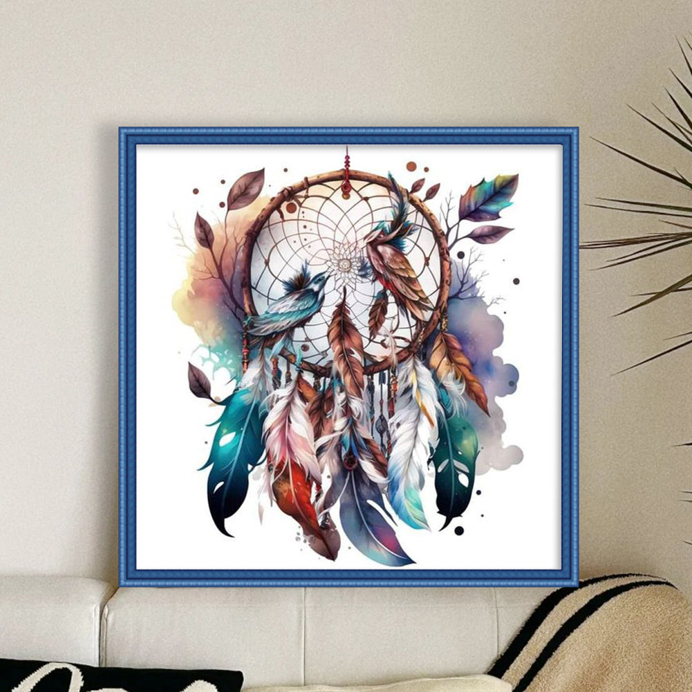 Dreamcatcher - 11CT Stamped Cross Stitch 50*50CM