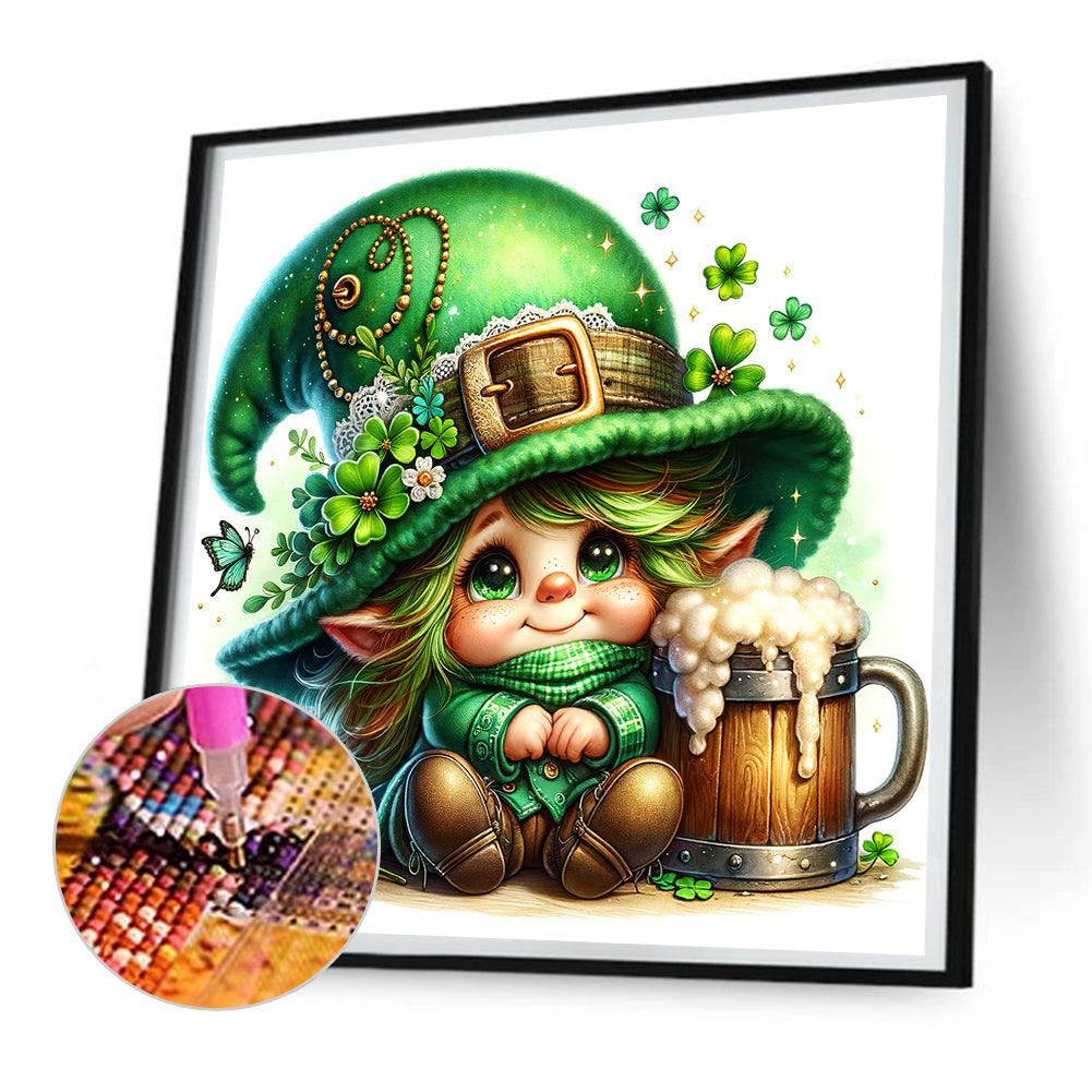 Clover Spirit St. Patrick'S Day - Full Round Drill Diamond Painting 30*30CM