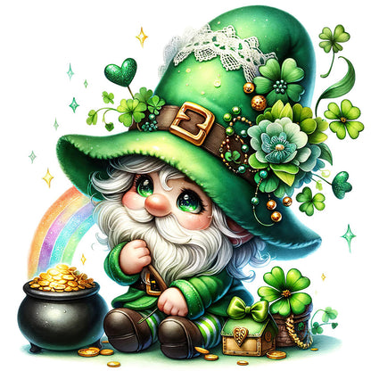 Clover Spirit St. Patrick'S Day - Full Round Drill Diamond Painting 30*30CM