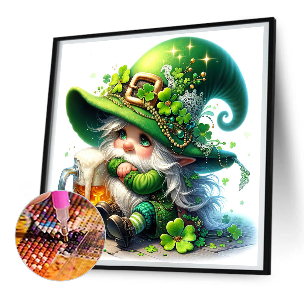 Clover Spirit St. Patrick'S Day - Full Round Drill Diamond Painting 30*30CM