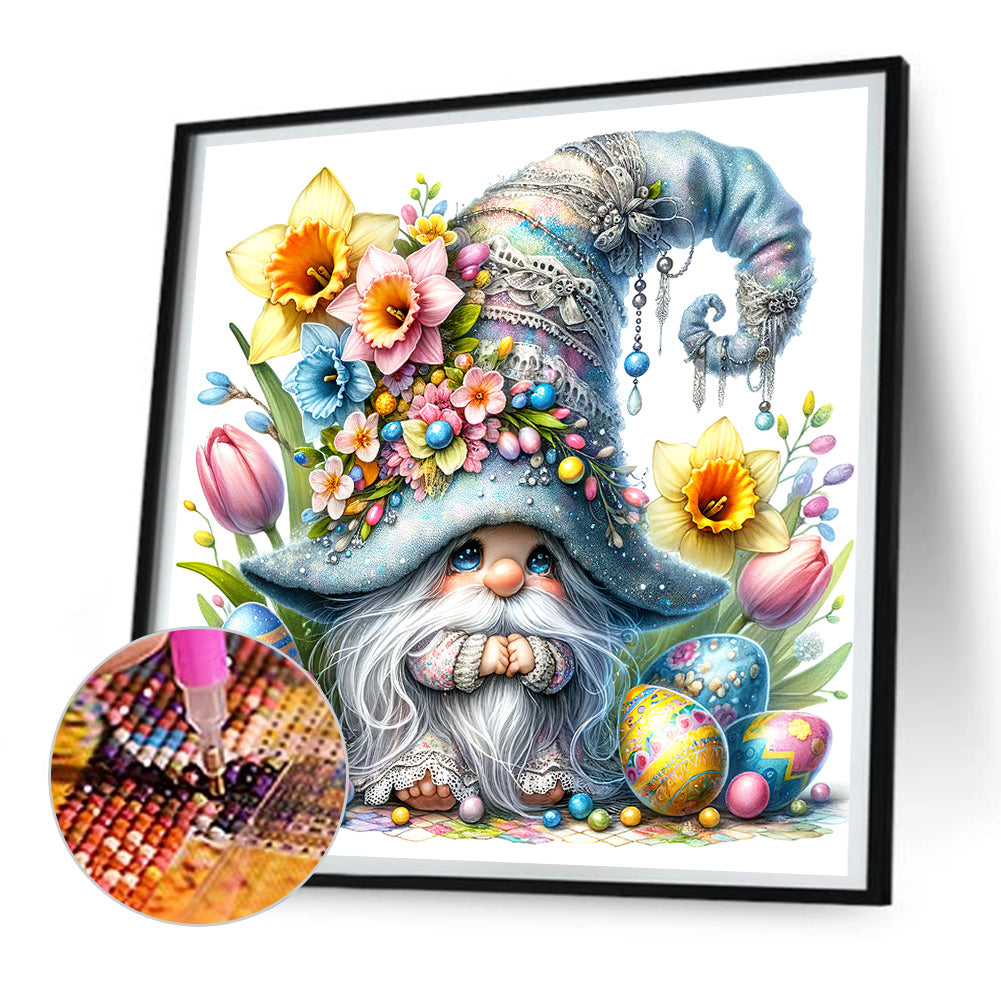 Easter Gnome - Full Round Drill Diamond Painting 30*30CM