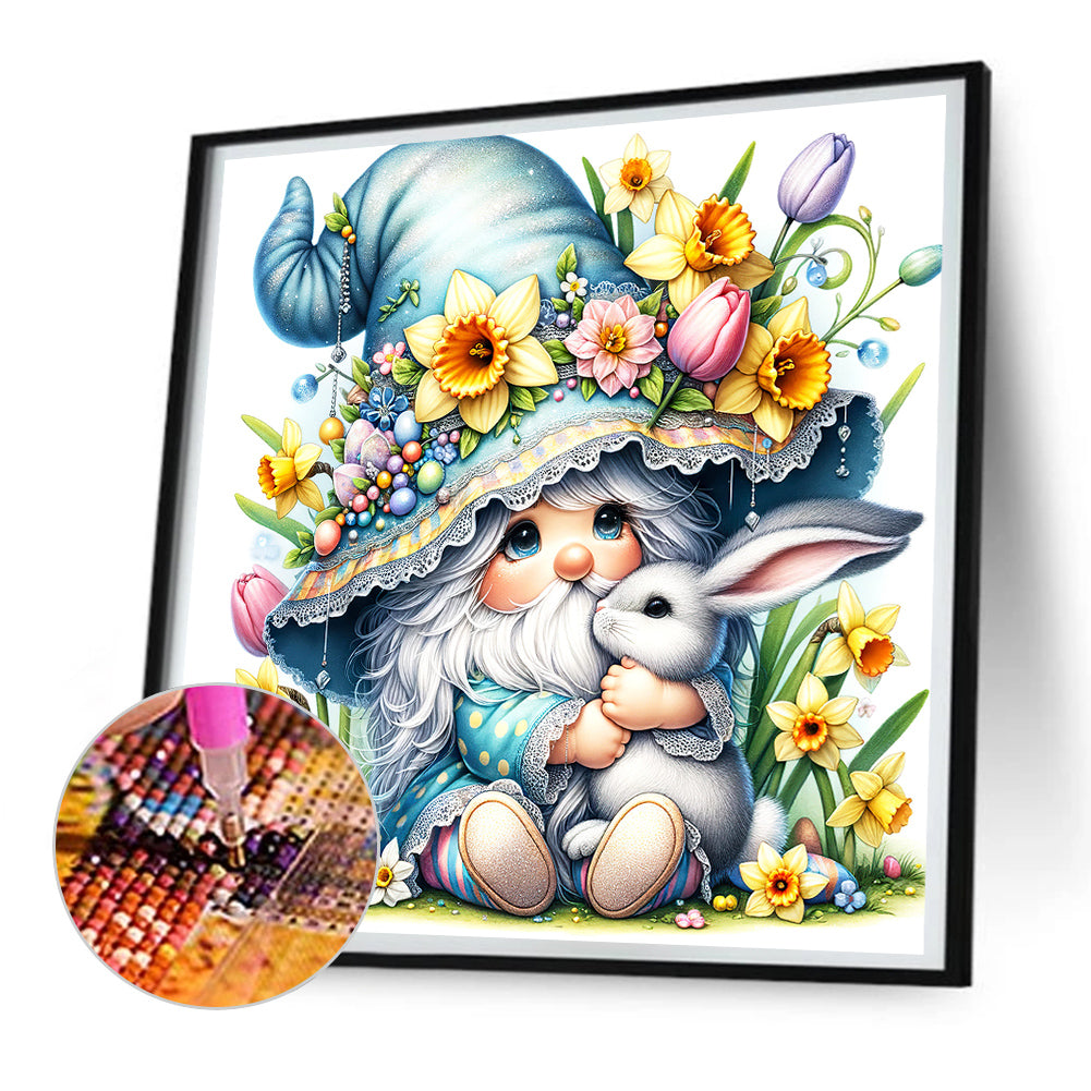 Easter Gnome - Full Round Drill Diamond Painting 30*30CM