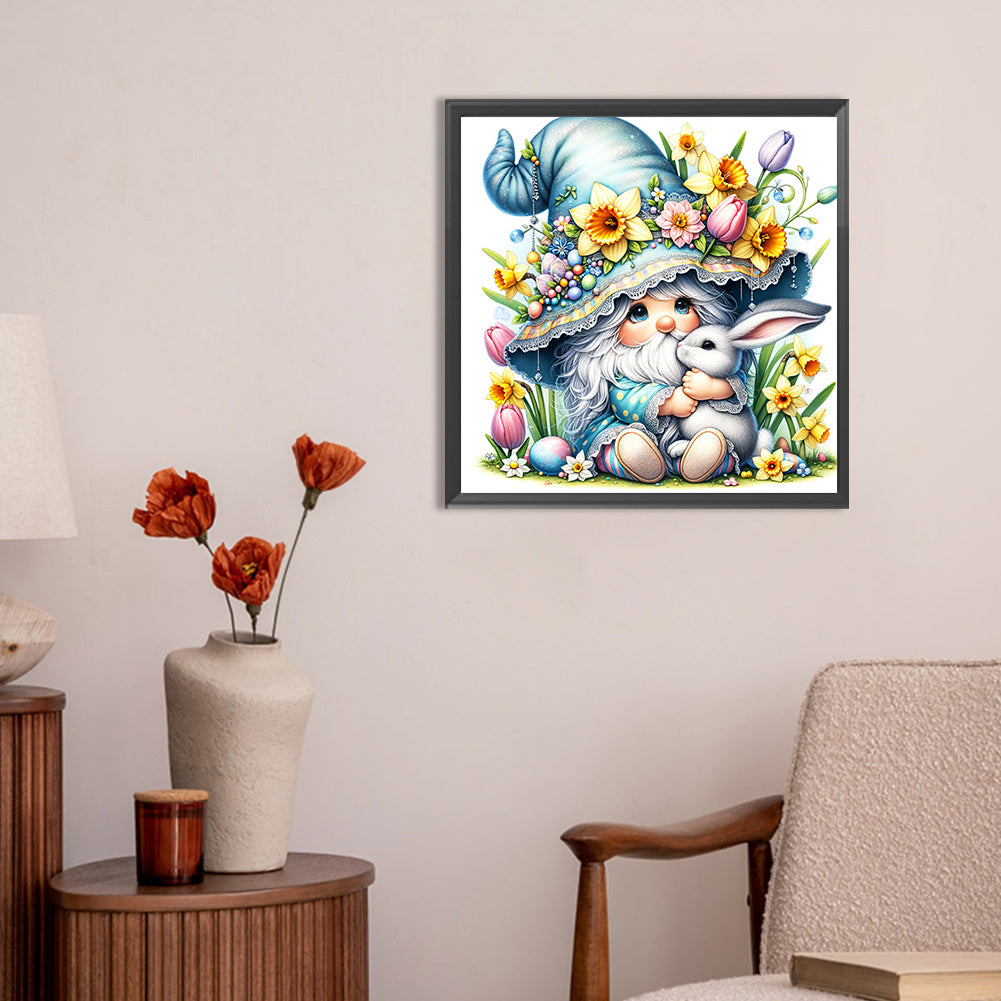 Easter Gnome - Full Round Drill Diamond Painting 30*30CM