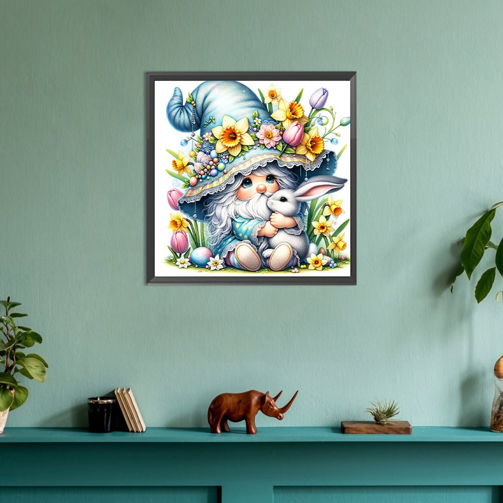 Easter Gnome - Full Round Drill Diamond Painting 30*30CM