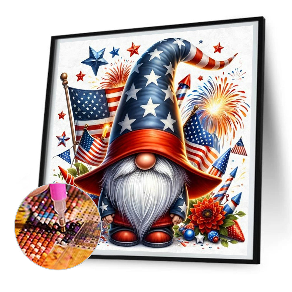 Flag Goblin - Full Round Drill Diamond Painting 30*30CM