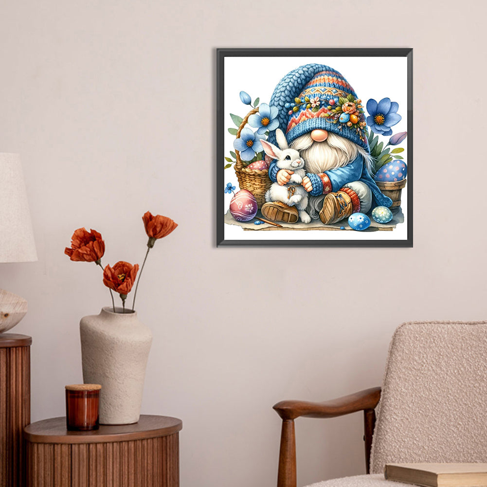 Easter Gnome - Full Round Drill Diamond Painting 30*30CM