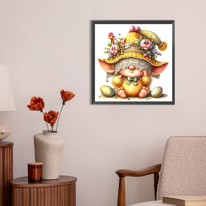 Easter Gnome - Full Round Drill Diamond Painting 30*30CM