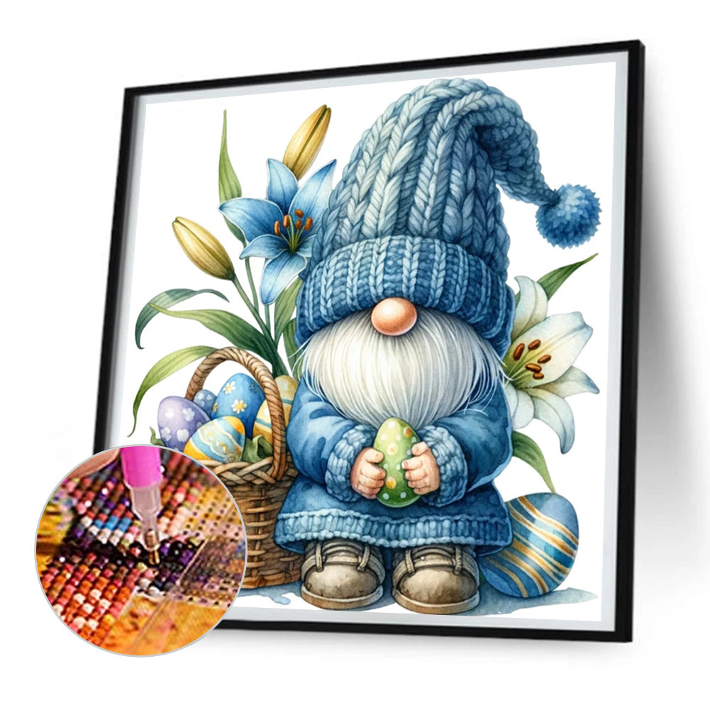 Easter Gnome - Full Round Drill Diamond Painting 30*30CM