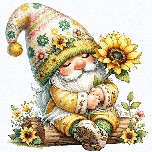 Easter Gnome - Full Round Drill Diamond Painting 30*30CM