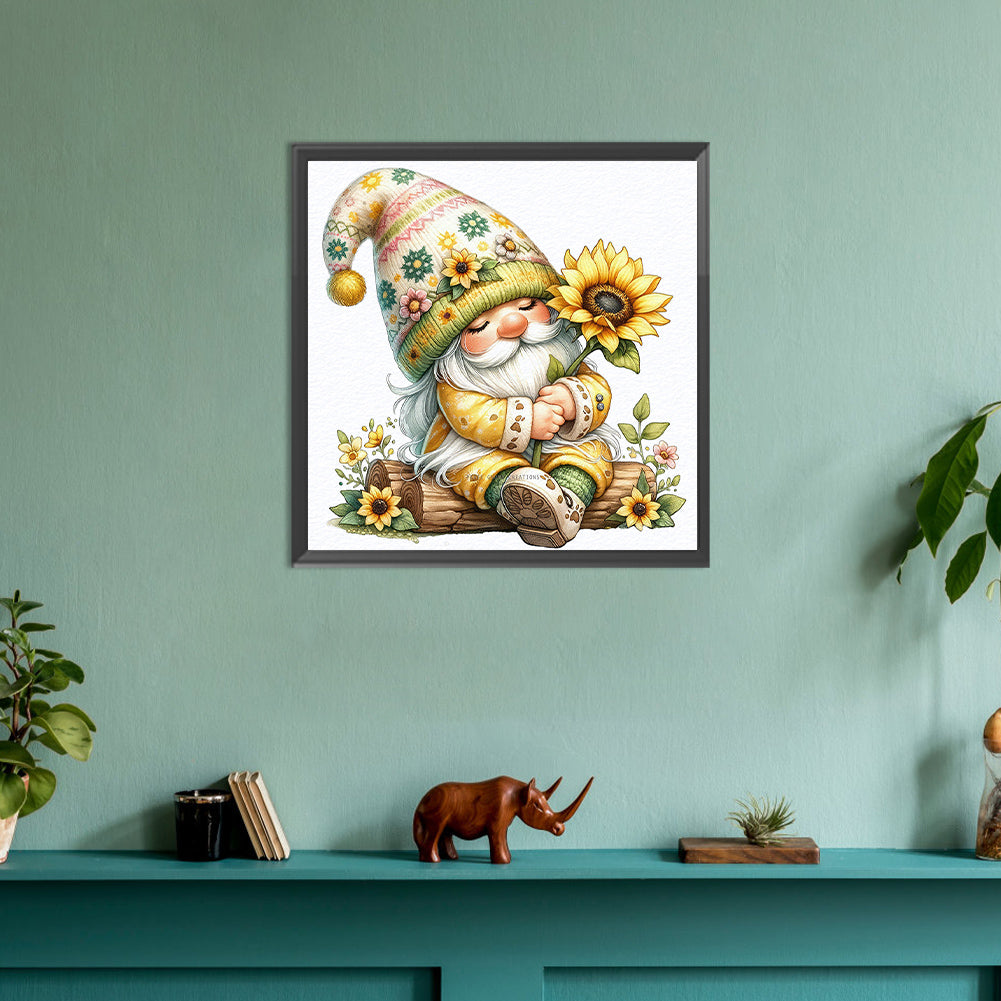 Easter Gnome - Full Round Drill Diamond Painting 30*30CM