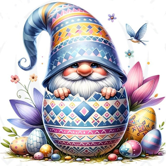 Easter Gnome - Full Round Drill Diamond Painting 30*30CM