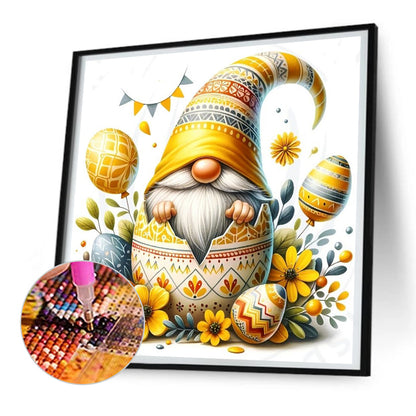 Easter Gnome - Full Round Drill Diamond Painting 30*30CM