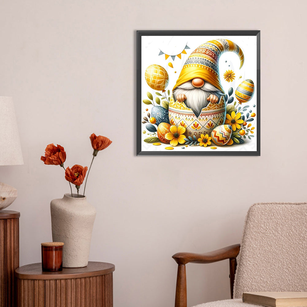 Easter Gnome - Full Round Drill Diamond Painting 30*30CM