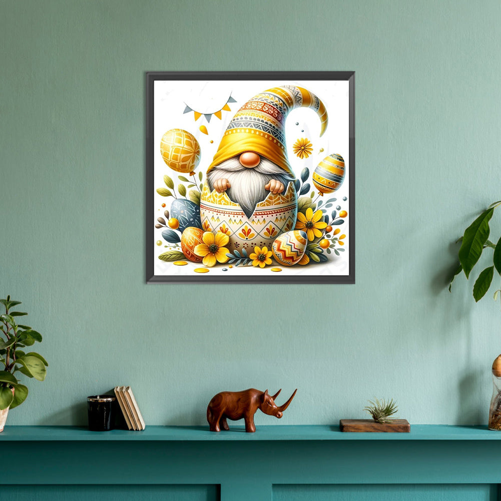 Easter Gnome - Full Round Drill Diamond Painting 30*30CM