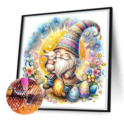 Easter Gnome - Full Round Drill Diamond Painting 30*30CM