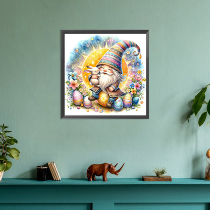 Easter Gnome - Full Round Drill Diamond Painting 30*30CM