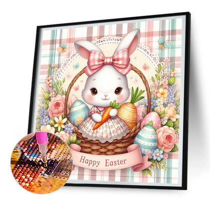 Easter Bunny - Full Round Drill Diamond Painting 30*30CM