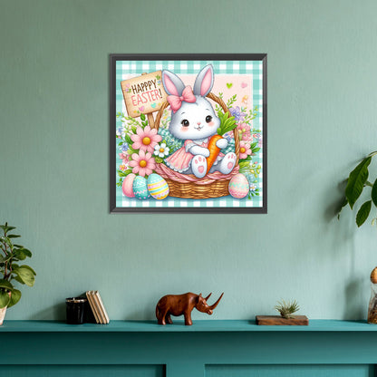 Easter Bunny - Full Round Drill Diamond Painting 30*30CM