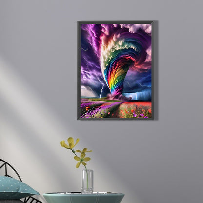 Colorful Clouds - Full Square Drill Diamond Painting 50*60CM