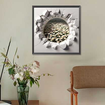 Garden Outside Wall - Full Round Drill Diamond Painting 30*30CM