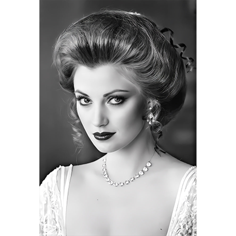 Jane Seymour - Full Round Drill Diamond Painting 30*45CM