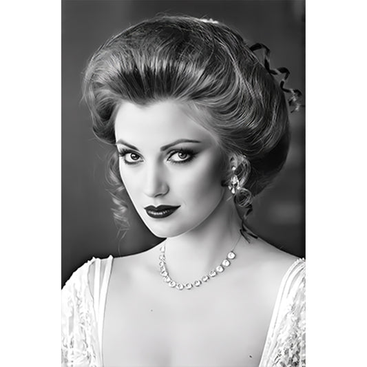 Jane Seymour - Full Round Drill Diamond Painting 30*45CM