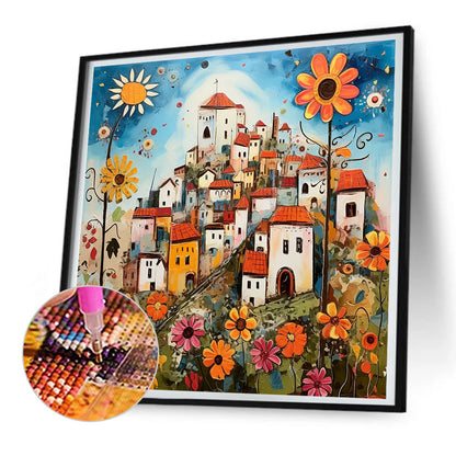 Color House - Full Round Drill Diamond Painting 30*30CM