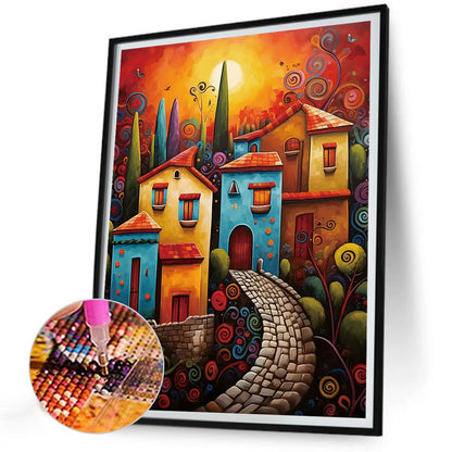 Color House - Full Round Drill Diamond Painting 30*40CM