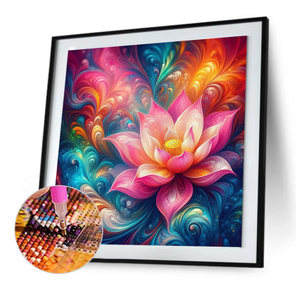 Safflower - Full Round Drill Diamond Painting 30*30CM
