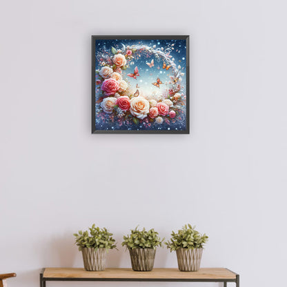 Garden - Full Round Drill Diamond Painting 30*30CM