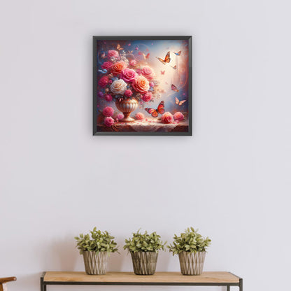 Bouquet - Full Round Drill Diamond Painting 30*30CM