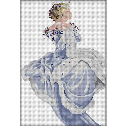 Winter Queen - 14CT Stamped Cross Stitch 41*60CM(Joy Sunday)