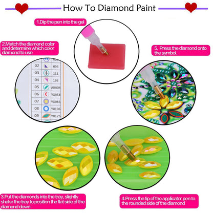 Hidden Fox - Special Shaped Drill Diamond Painting 30*30CM