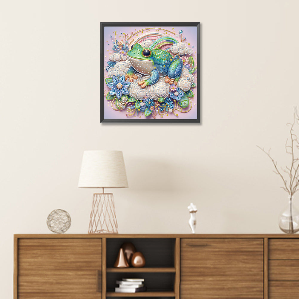 Frog - Special Shaped Drill Diamond Painting 30*30CM