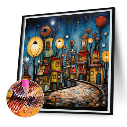 Color House - Full Round Drill Diamond Painting 30*30CM